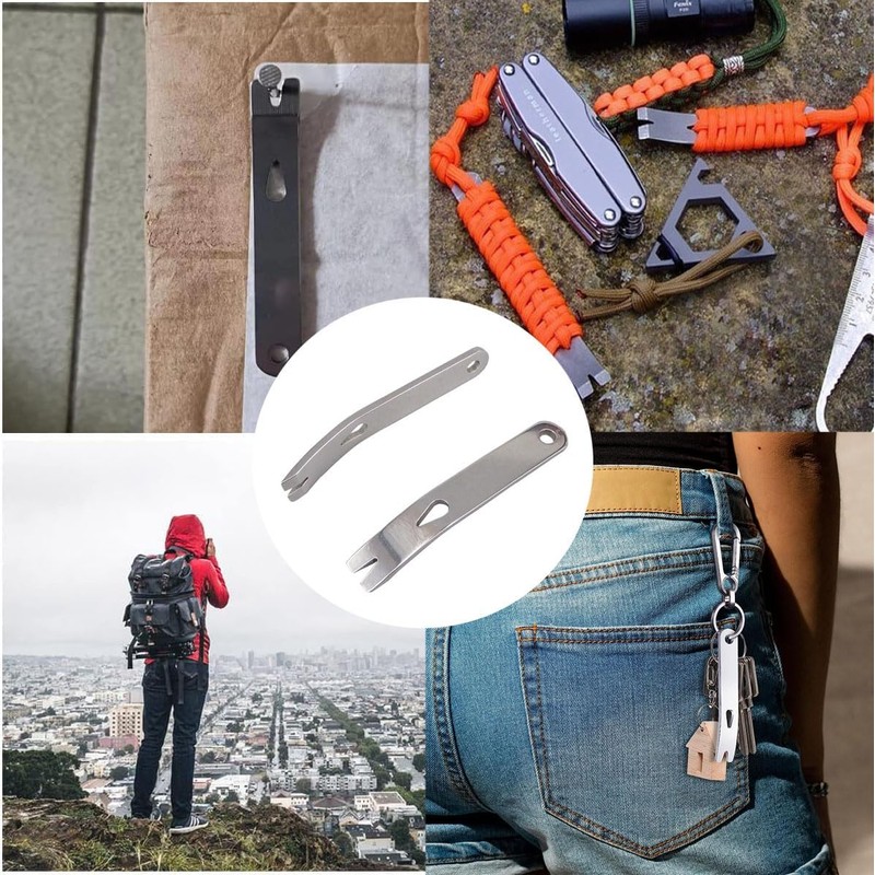 Wady Pocket Size Stainless Steel Crowbar Pry Bar Widgy Bar