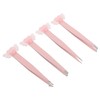 Healeved 4Pcs Stainless Steel Eyebrow Tweezers Professional Removal Tool for