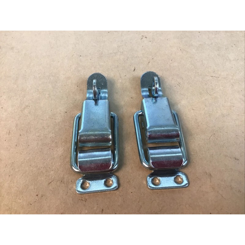 NIELSEN HARDWARE Lot Of (2) Straight Loop Latch - Nielsen
