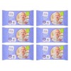 6x Little Ones Wipes Lightly Fragranced Wipes 60 Pack