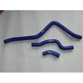 Silicone Radiator Hose Kit for Yamaha Raptor 660 YFM660 Radiator Hose Kit 2001 2002 2003 2004 2005 (BLUE)
