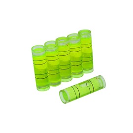 Package Photo Frame Level Gauge Level Gauge Cylinder Level Gauge Horizontal Bubble Level Ruler Balance Bubble Various Specifications (9.5X31mm(6pcs))