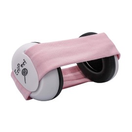EciPeci® Ear Defenders for Children Made in the EU - Capsule Ear Protectors Toddler - Especially Soft and Lightweight for Sensitive Baby Head, Handmade, Noise Protection Headphones Children, Powder