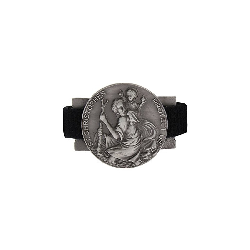 Sterling Gifts St Christopher Catholic Bike Motorcycle Clip - Religious
