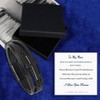 MILAKOO Black Cross Bracelet Gift for Man Punk Retro Clasp