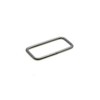10pcs Metal Wire Formed Rectangle Ring Belt Loop Bra Buckle