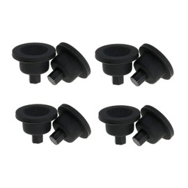 Stove Grate Rubber Feet Replacement for Wolf for Subzero Gas Cooktop Range Burner Rubber Grate Bumper Pads 8 Pack