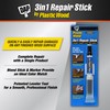 DAP Plastic Wood 3 in 1 Repair Stick, Dark Gray