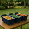 4 Pack - Brooklyntrend Chafer Wind Guard, Chafing Dish Wind