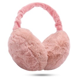 KQueenStar Direct Ear Muffs Women - 1/2 Piece Winter Earmuffs Adjustable Faux Fur Ear Warmer Soft Warm Windproof Plush Earmuffs Foldable For Men/Girl Thanksgiving