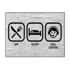 Makoroni - EAT Sleep Call Centre - Jigsaw Puzzle 30