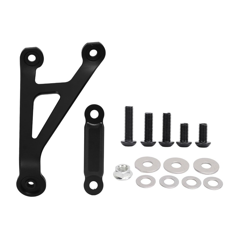 Exhaust Holder Hanger,Motorcycle Exhaust Hanger Bracket CNC Aluminum Secure Mounting