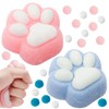 NHQZ Pack of 4 Cat Paws Squishy, Taba Squishy, Squishy