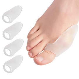 LJHYSD 3 Pairs Bunion Guard for Women, Toe Spacers Bunion Pads Cushions, Big Toe Silicone Gel Pads, Shield Separators Protectors for Bunion Relief, Toe Separator Cushions for Foot Bunions