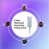 ProStylingTools® 3-Way Weaving & Sectioning Comb - Professional Hair Styling