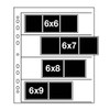 100 x Negative Filing Sheets for 120 Film. Acid-Free, Archival