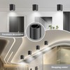 GeyouLux 4 x LED Surface-Mounted Spotlights, Dimmable, Diameter 80 x