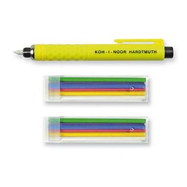 Koh-I-Noor (S128) Tailors chalks with Holder Set of 3 Multicolor