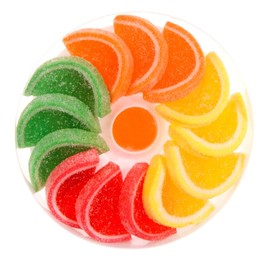 Assorted Fruit Flavoured Jelly Slices 200 Grams - Orange, Lemon, Apple & Cherry