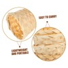 Mipcase 6pcs Handheld Bamboo Basket Miniature Woven Sundries Organizer for