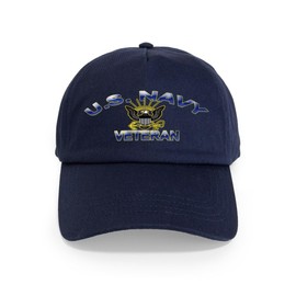 CafePress U. S. Navy Veteran Cap Unique Adjustable Baseball Hat