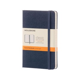Moleskine Classic Large Ruled Notebook - Sapphire Blue, sapphire blue