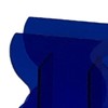 Vase,Modern Acrylic Shape Vase for Desktop Decoration (Blue)