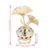 Candle Holder Arabian Star Moon Ginkgo Shape Metal Candle Holder