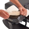 Master Massage Flannel Headboard Pillow Cover Washable 100% Cotton for