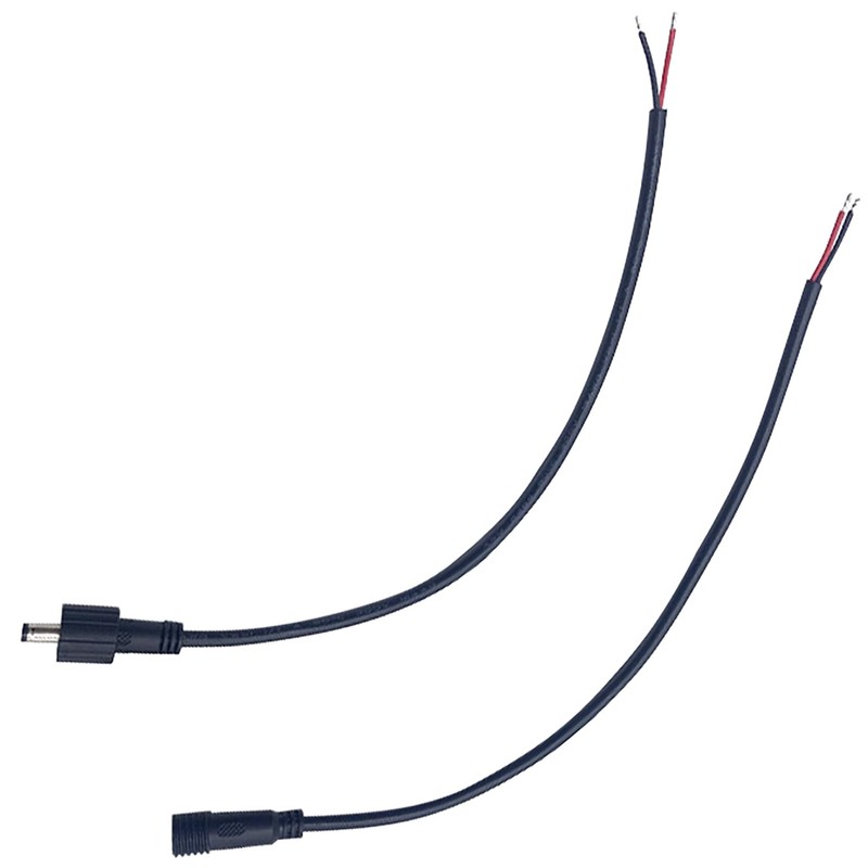 tunghey 6Pack Waterproof DC Power Pigtail Connectors Male Female Pair