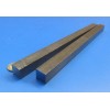Basic 12L14 Square Carbon Steel Bars, 3/4" Square x 1