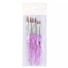 Unbranded 6Pcs Acrylic Nail Art Pen Tips UV Builder Gel