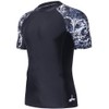 LAFROI Men's Short Sleeve UPF 50+ Baselayer Compression Rash Guard