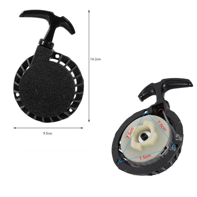 WPKD BLUEIY Easy Pull Kickstarter Accessories, Aluminium Easy Pull Starter