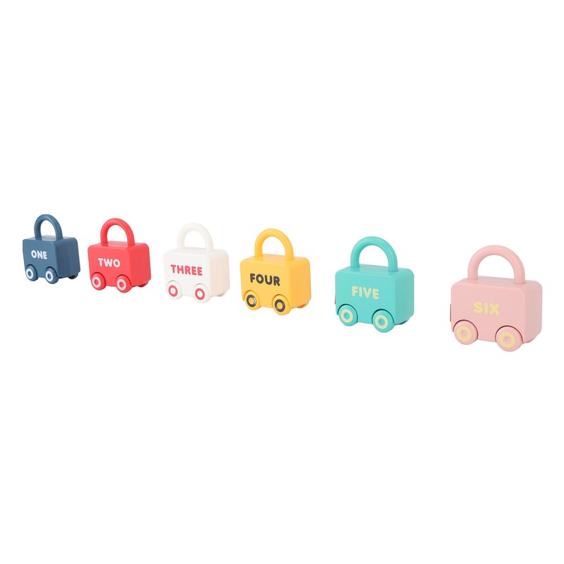 Lock Key Toy DIY Early Education Sorting Matching Fun Cartoon