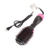 Electric Hair Comb Pink Black Ionic Technology Tourmaline Ceramic 1200w