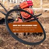 20343 Tiller Belt Rear Tine Tiller Belt Compatible with Tazz