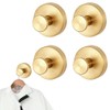 4pcs No-Drill Hooks - Luxegrip No-Drill Hooks,Wall Hanging Clothes Hook,