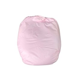 Haian Adult Baby Sissy Incontinence AIO PVC Diapers (Baby Pink, M-L)