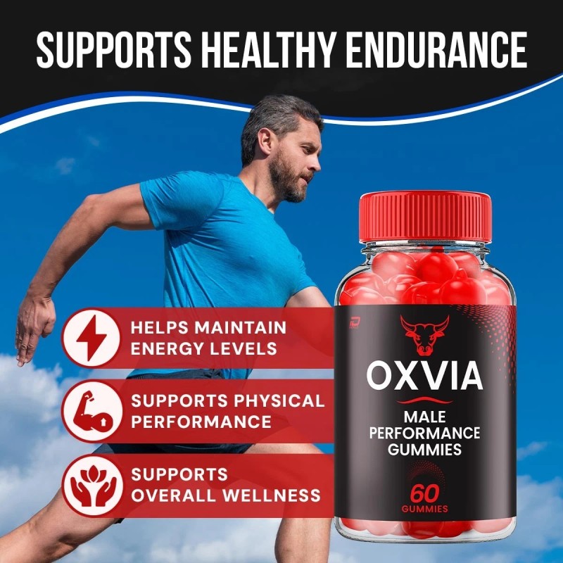 Oxvia (1 Pack) Oxvia Gummies for Men – Oxvia Male
