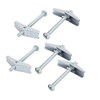 uxcell M6 x 75mm Male Thread Spring Loaded Hollow Wall