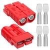 Hilictokt Anderson Connector 350A, 2/0 AWG Battery Quick Connect 12V-36V
