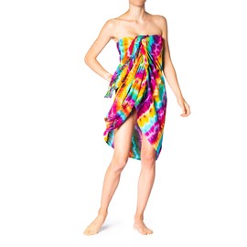 PANASIAM tiedye Sarong Multicoloured