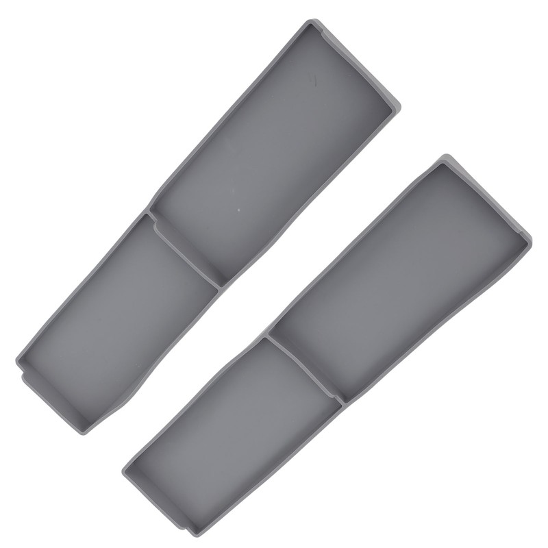2PCS Stove Top Shelf Silicone Spice Rack Magnetic Back 2