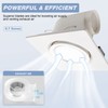 POWERENG Bathroom Exhaust Ventilation with Light,164 CFM 0.7Sones Quiet Ceiling
