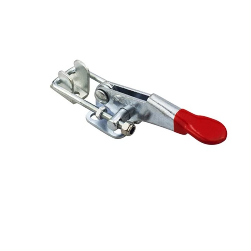 2PCS Adjustable Toggle Clamp Set Adjustable Latch U Bolt Self-Lock