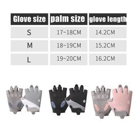 WEZCHUGHAOL Gym Workout Gloves – Professional Ventilated Weight Lifting Gloves with Wrist Support for (Black, M)