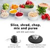 CKEMU Smart Food Processor and Vegetable Chopper, 6 Automatic Functions,