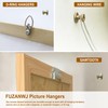 Picture Hangers, 4-in-1 Double Headed Picture Hooks, Picture Hanging Nails
