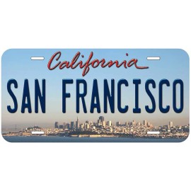 San Francisco California Novelty Car License Plate - San Francisco 03